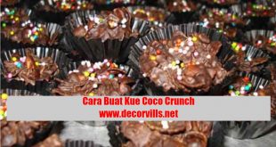 Cara Buat Kue Coco Crunch