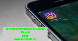 Tutorial Cara Verifikasi Instagram Melalui Email